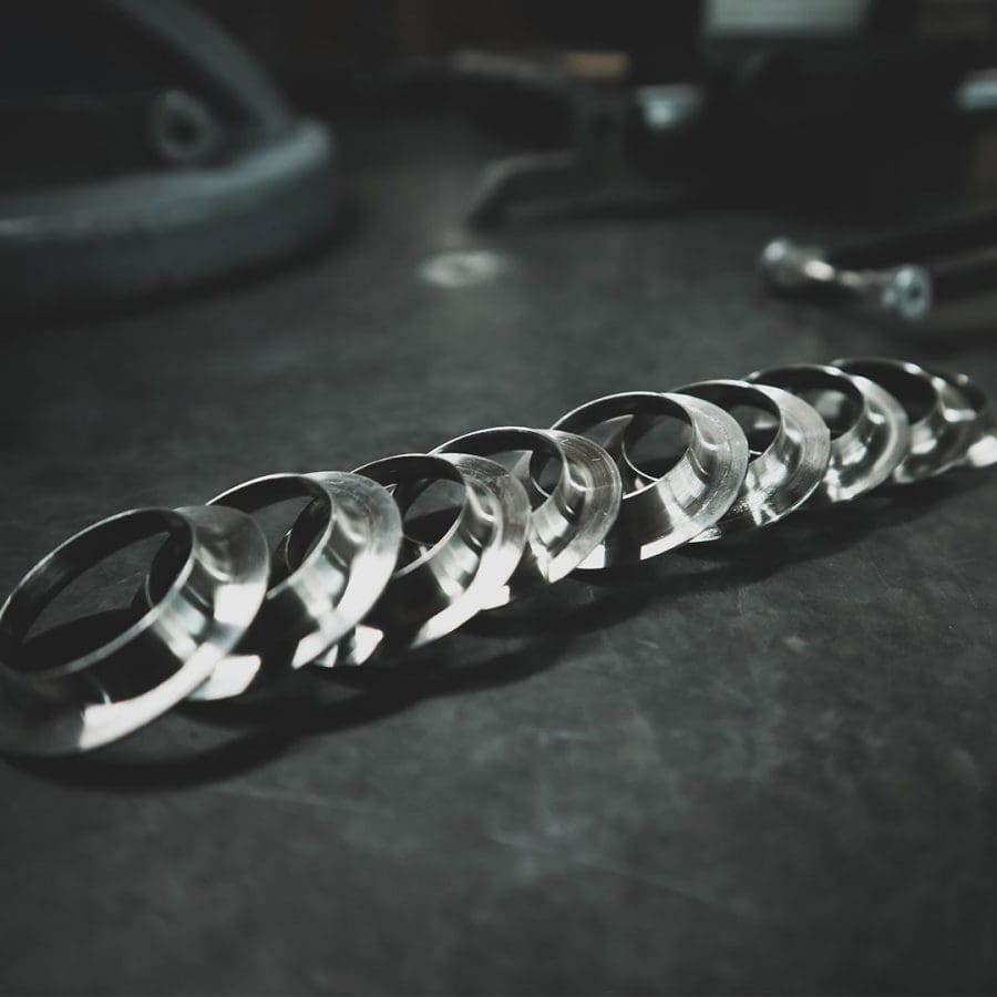 Small-Aluminium-Spinning Small Stainless Rings